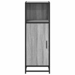vidaXL Armoire de salle de bain sonoma gris 35x37 5x100 cm