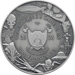 Pièce de monnaie en Argent 2000 Francs g 62.2 (2 oz) Millésime 2025 We Are Not Alone ALIEN FACE