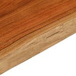 vidaXL Dessus de table 90x40x3 8 cm rectangulaire bois massif acacia