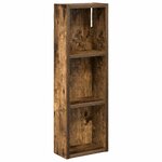 vidaXL Armoire murale de salle de bain Chêne Fumé 20 x 10 x 60 5 cm