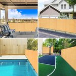 vidaXL Filet brise-vue sable 2x10 m PEHD 150 g/m²