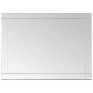 vidaXL Miroir mural 60x50 cm Verre