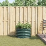 vidaXL Lit de Jardin Vert 80 x 80 x 44 cm Acier