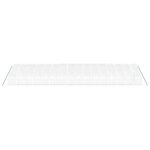 vidaXL Serre avec cadre en acier blanc 96 m² 16x6x2 85 m