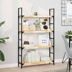 vidaXL Étagère flottante 100x20x4 cm bois d'acacia massif non traité