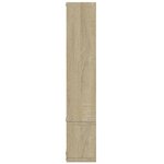 vidaXL Étagère murale chêne sonoma 96x12x64 cm bois d’ingénierie