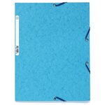 Lot de 10 Chemises 3 rabats à élastiques CL 400g Nature Future A4 pastel assorties EXACOMPTA