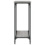 vidaXL Table console sonoma gris 101x30 5x75 cm bois d'ingénierie