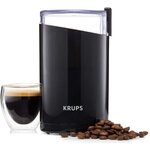 Moulin a café électrique Fast Touch Capacité 75g 200 watts F2034210 Noir KRUPS