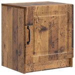 vidaXL Cabinet de chevet 2 pièces Bois ancien 43 x 34 5 x 47 cm