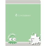 Cahier Agrafé 170x220 32 Pages 70g Double Ligne 3mm Interligne 10mm CONQUÉRANT