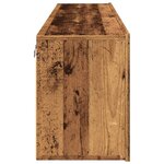 vidaXL Meubles TV muraux 2 Pièces vieux bois 80x30x41 cm