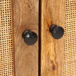 vidaXL Ensembles de salle de bain 2 Pièces Marron Bois de mangue massif