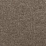 vidaXL Banc Taupe 70x35x41 cm Tissu