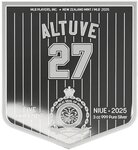 Pièce de monnaie en Argent 5 Dollars g 93.3 (3 oz) Millésime 2025 MLB Players JOSE ALTUVE MLB