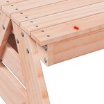 vidaXL Table de pique-nique pour enfants bois massif de douglas