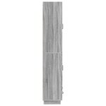 vidaXL Ensemble de Meubles 2 Pièces Sonoma gris Bois d'ingénierie