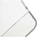 Boîte à fiches Acrylique Transparent A6 avec intercalires MAUL