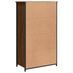 vidaXL Buffet haut chêne marron 62x32x106 5 cm bois d'ingénierie