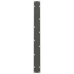 vidaXL Table à manger marron clair bois de chêne massif rectangulaire