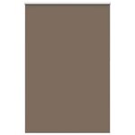 vidaXL Store enrouleur occultant café 145x210cm largeur du tissu