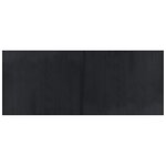 vidaXL Tapis rectangulaire noir 80x200 cm bambou