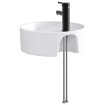 vidaXL Lavabo de salle de bains Noir Mat 40 5 x 40 5 x 15 cm métal