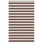 vidaXL Store zèbre marron 145x200cm largeur du tissu 140 9cm polyester