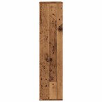 vidaXL Bibliothèque vieux bois 50x25x104 cm