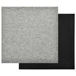 vidaXL Dalles de tapis de sol 20 Pièces 5 m² 50x50 cm Gris clair