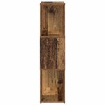 vidaXL Centre de Divertissement Bois ancien Bois d'ingénierie