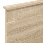 vidaXL Tête de lit Chêne Sonoma 90 cm Bois d'ingénierie