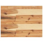 vidaXL Dessus de table 40x30x4 cm rectangulaire bois massif d'acacia