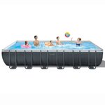 Intex Ensemble de piscine Ultra XTR Frame Rectangulaire 732x366x132 cm