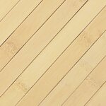 vidaXL Tapis rectangulaire naturel clair 70x400 cm bambou