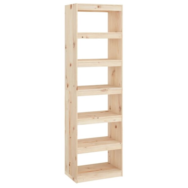 vidaXL Bibliothèque/Séparateur de pièce 60x30x199 5 cm pin massif