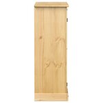 vidaXL Armoire à chaussures Corona 86x38 5x108 cm bois de pin massif
