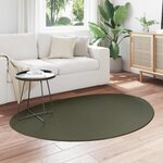 vidaXL Tapis HUARTE Vert forêt 120 x 170 cm Polyester