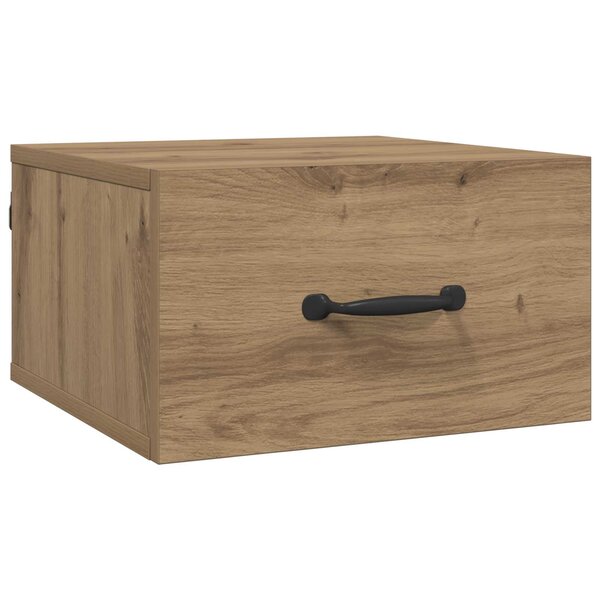 vidaXL Cabinet de chevet avec tiroir Chêne artisan 35 x 35 x 20 cm