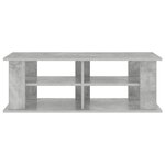 vidaXL Support de télévision Gris béton 96 x 35 x 33 5 cm