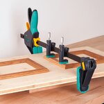 wolfcraft Serre-joints de bord KS 24 2 Pièces 3037000