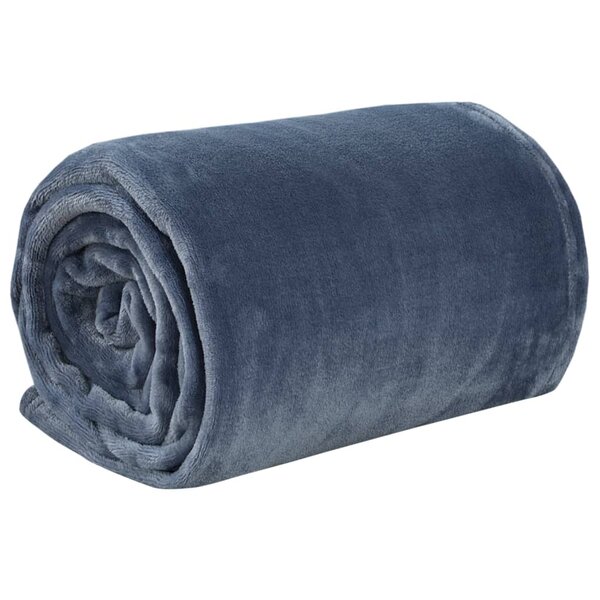 vidaXL Couverture gris ultime 130x170 cm polyester