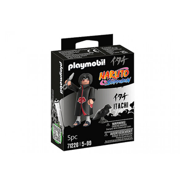 Figurine Playmobil Itachi Uchiha - Personnage Akatsuki de Naruto Shippuden