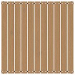 vidaXL Repose-pieds de jardin avec coussins lot de 2 bois pin massif