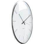 Horloge avec dôme en verre dragonfly