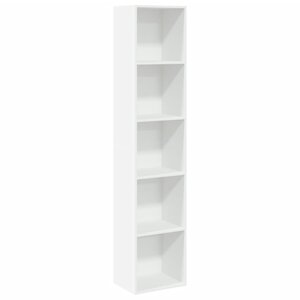 vidaXL Bibliothèque blanc 40x30x189 cm bois d'ingénierie