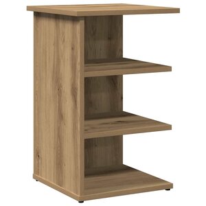 vidaXL Buffet chêne artisanal 35x35x55 cm bois d'ingénierie