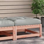 vidaXL Repose-pied de jardin avec coussin bois massif douglas