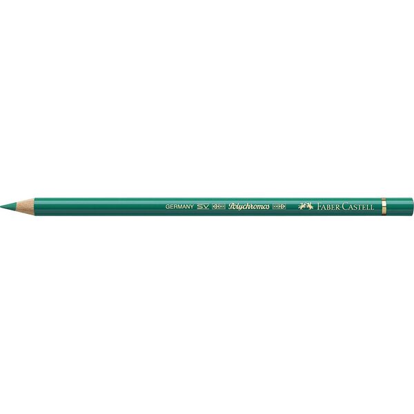 Crayon de couleur Polychromos vert phtalo 161 x 6 FABER-CASTELL