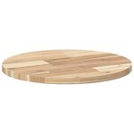 vidaXL Dessus de table rond Ø40x2 cm bois massif d'acacia